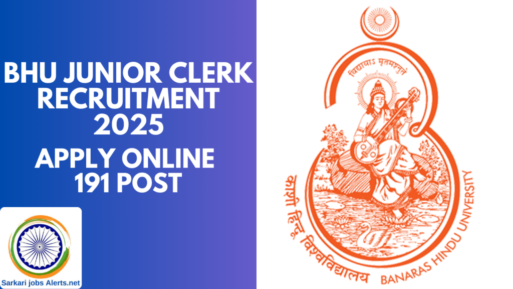 BHU Junior Clerk Recruitment 2025