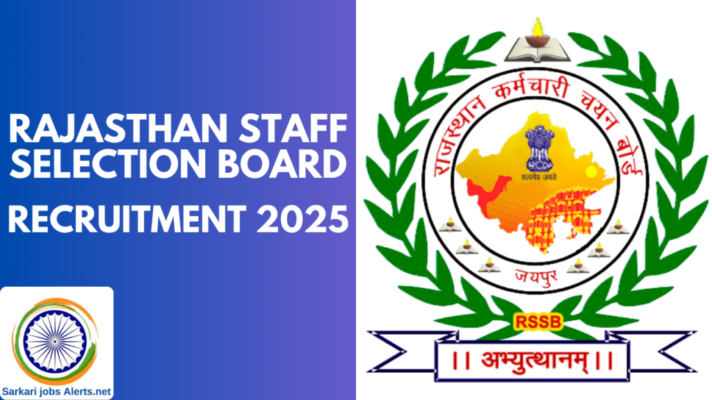 Rajasthan Staff Selection Board