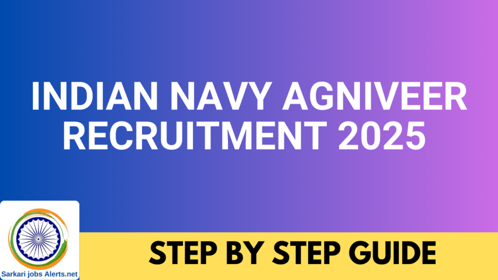 Indian Navy Agniveer Recruitment 2025