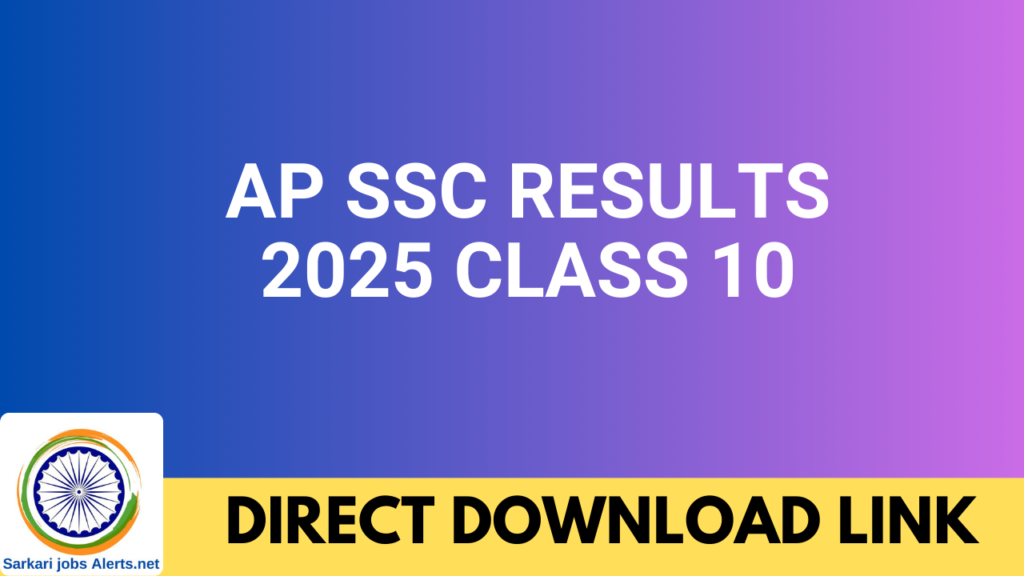 AP SSC Results 2025 Class 10